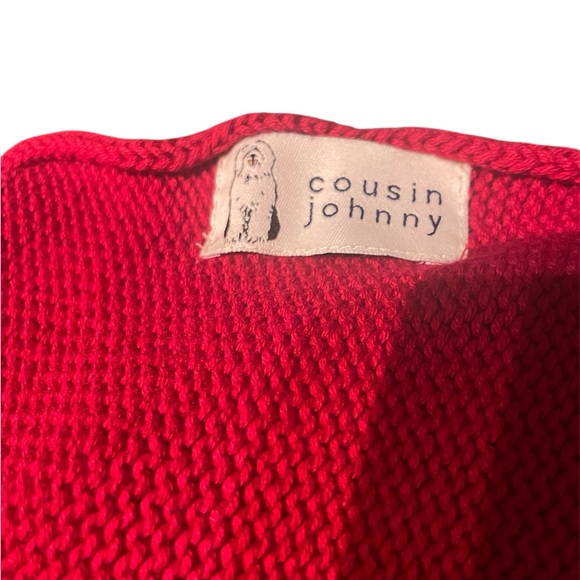 Cousin Johnny red Poncho - Picture 5 of 5